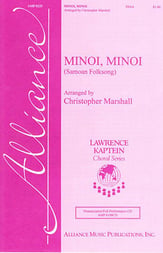 Minoi Minoi SSAA choral sheet music cover